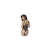 Body string en fine dentelle noire 
